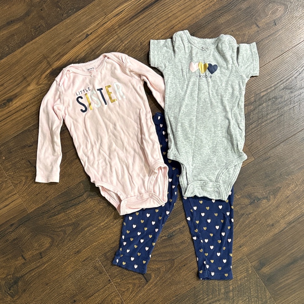 Carters Little Sister Set